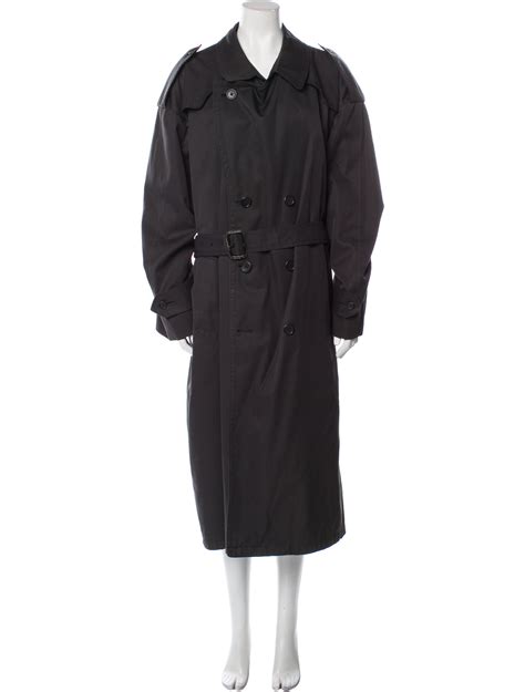 dior trench coat black|christian dior trench coat women's.